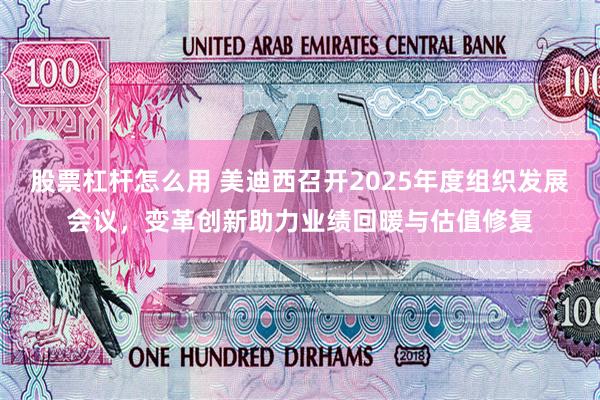 股票杠杆怎么用 美迪西召开2025年度组织发展会议，变革创新助力业绩回暖与估值修复